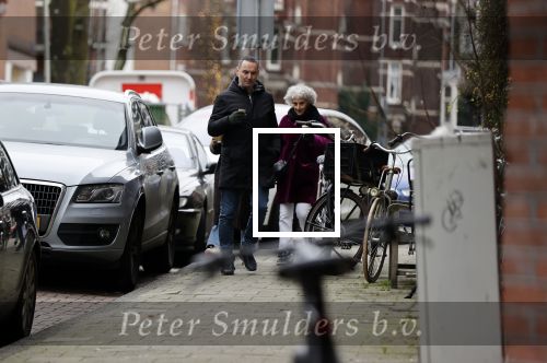 Amsterdam 6 januari 2021
Raoul Heertje met zijn vrouw en dochter in Amsterdam zuid