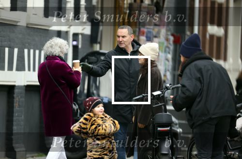 Amsterdam 6 januari 2021
Raoul Heertje met zijn vrouw en dochter in Amsterdam zuid