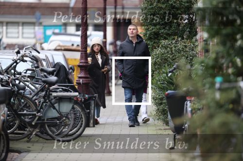 Amsterdam 6 januari 2021
Raoul Heertje met zijn vrouw en dochter in Amsterdam zuid
