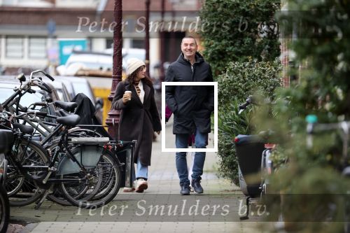 Amsterdam 6 januari 2021
Raoul Heertje met zijn vrouw en dochter in Amsterdam zuid