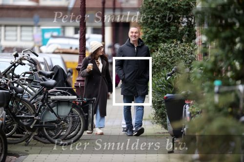 Amsterdam 6 januari 2021
Raoul Heertje met zijn vrouw en dochter in Amsterdam zuid