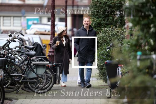 Amsterdam 6 januari 2021
Raoul Heertje met zijn vrouw en dochter in Amsterdam zuid