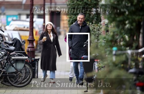 Amsterdam 6 januari 2021
Raoul Heertje met zijn vrouw en dochter in Amsterdam zuid