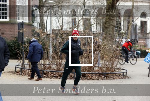 Amsterdam 16 februari 2021
Diverse BN ers in het vondelpark tijdens Corona. Selwyn Senatori