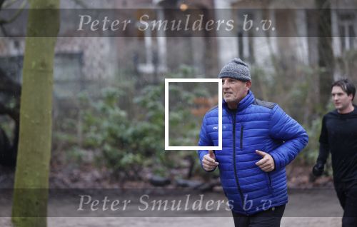 Amsterdam 6 februyari 2021
Theo Sijtzema  ( Oud Big Brother bewoner) joggend in het vondelpark