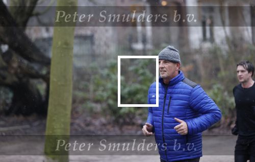 Amsterdam 6 februyari 2021
Theo Sijtzema  ( Oud Big Brother bewoner) joggend in het vondelpark