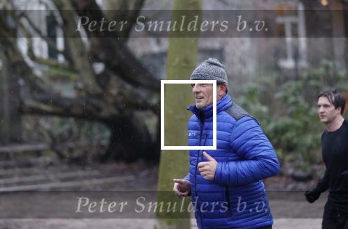 Amsterdam 6 februyari 2021
Theo Sijtzema  ( Oud Big Brother bewoner) joggend in het vondelpark