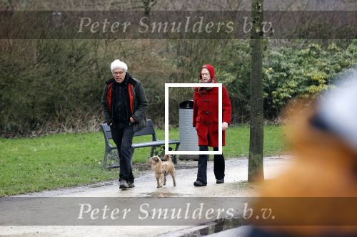 Amsterdam 5 februari 2021
Theodor Holman met partner en hond in het vondelpark