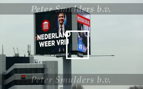 Schiphol A4 15 januari 2021
Abri Forum voor democratie met foto van Thierry Baudet