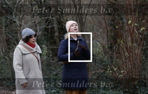 Amsterdam 16 februari 2021
Diverse BN ers in het vondelpark tijdens Corona. Tjitske Reidinga met een vriendin