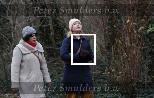 Amsterdam 16 februari 2021
Diverse BN ers in het vondelpark tijdens Corona. Tjitske Reidinga met een vriendin