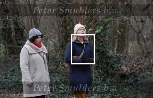 Amsterdam 16 februari 2021
Diverse BN ers in het vondelpark tijdens Corona. Tjitske Reidinga met een vriendin