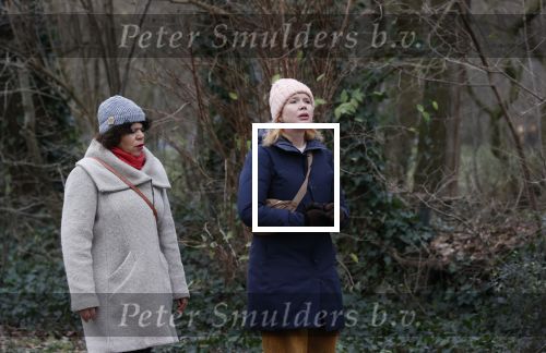 Amsterdam 16 februari 2021
Diverse BN ers in het vondelpark tijdens Corona. Tjitske Reidinga met een vriendin