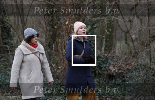 Amsterdam 16 februari 2021
Diverse BN ers in het vondelpark tijdens Corona. Tjitske Reidinga met een vriendin