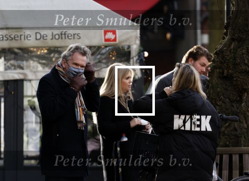 Amsterdam 23 januari 2021
Janke Dekker en Tom Egbers wandelend door Amsterdam zuid.