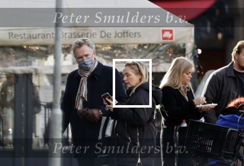 Amsterdam 23 januari 2021
Janke Dekker en Tom Egbers wandelend door Amsterdam zuid.