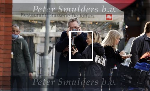 Amsterdam 23 januari 2021
Janke Dekker en Tom Egbers wandelend door Amsterdam zuid.