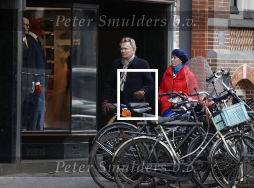 Amsterdam 23 januari 2021
Janke Dekker en Tom Egbers wandelend door Amsterdam zuid.