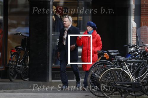 Amsterdam 23 januari 2021
Janke Dekker en Tom Egbers wandelend door Amsterdam zuid.