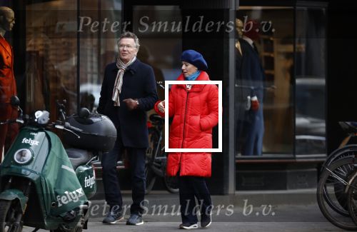 Amsterdam 23 januari 2021
Janke Dekker en Tom Egbers wandelend door Amsterdam zuid.