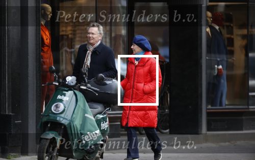 Amsterdam 23 januari 2021
Janke Dekker en Tom Egbers wandelend door Amsterdam zuid.