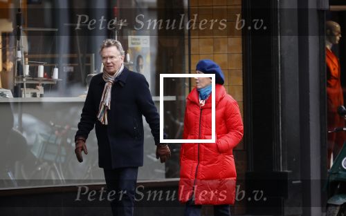 Amsterdam 23 januari 2021
Janke Dekker en Tom Egbers wandelend door Amsterdam zuid.