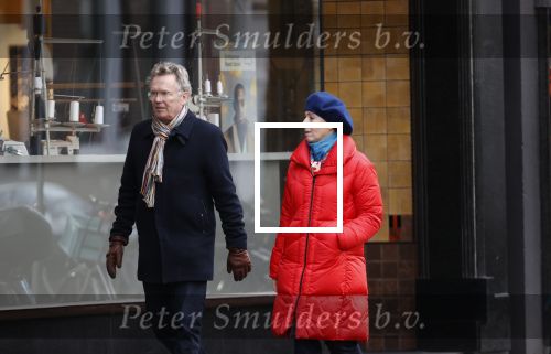 Amsterdam 23 januari 2021
Janke Dekker en Tom Egbers wandelend door Amsterdam zuid.