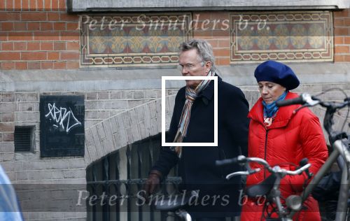 Amsterdam 23 januari 2021
Janke Dekker en Tom Egbers wandelend door Amsterdam zuid.