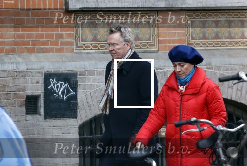 Amsterdam 23 januari 2021
Janke Dekker en Tom Egbers wandelend door Amsterdam zuid.