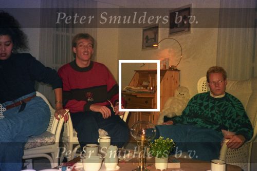 Eindhoven, 15 December 1988
Gourmetavond met Romario Monica Peter Smulders Addick Koot  Peggy Koot en Bartina Koeman en Ronald Koeman