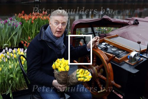 Amsterdam 15 januari 2021
Andre v Duin doopt zijn tulp in de westertoren en gaat daarna op een grote boot tulpen uitdelen op de grachten van Amsterdam.