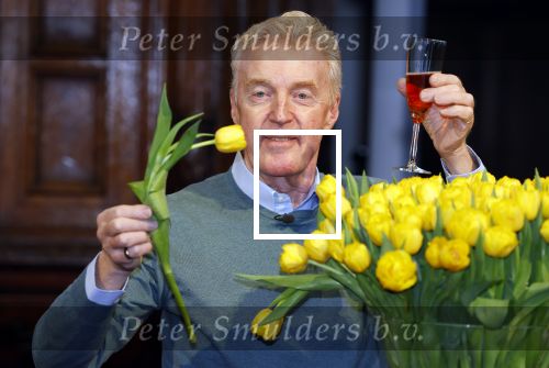 Amsterdam 15 januari 2021
Andre v Duin doopt zijn tulp in de westertoren en gaat daarna op een grote boot tulpen uitdelen op de grachten van Amsterdam.
