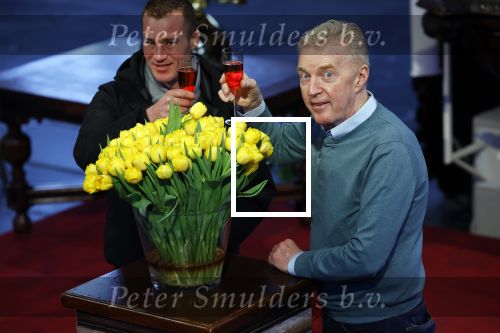 Amsterdam 15 januari 2021
Andre v Duin doopt zijn tulp in de westertoren en gaat daarna op een grote boot tulpen uitdelen op de grachten van Amsterdam.