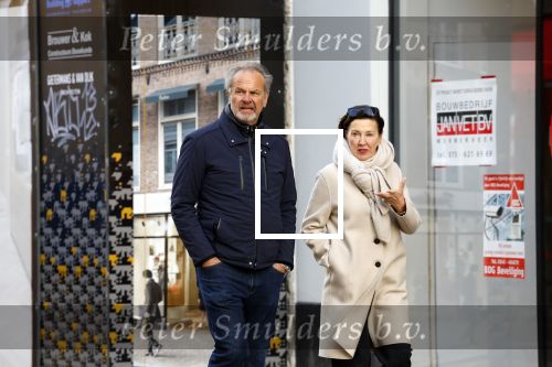 Amsterdam 18 januari 2022
Bert Kuizenga en zijn vrouw wandelend in Amsterdam zuid.