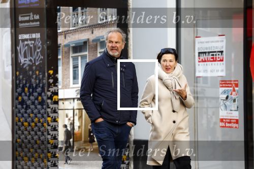 Amsterdam 18 januari 2022
Bert Kuizenga en zijn vrouw wandelend in Amsterdam zuid.
