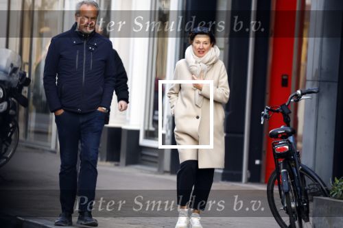 Amsterdam 18 januari 2022
Bert Kuizenga en zijn vrouw wandelend in Amsterdam zuid.