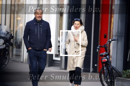 Amsterdam 18 januari 2022
Bert Kuizenga en zijn vrouw wandelend in Amsterdam zuid.