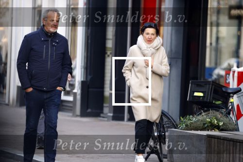 Amsterdam 18 januari 2022
Bert Kuizenga en zijn vrouw wandelend in Amsterdam zuid.
