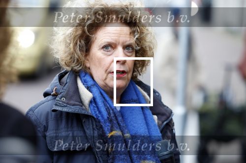 Amsterdam 19 januari 2022
Cabaretiers Bert Visscher en Jochem Myer tijdens de landelijke protestactie Kapsalon Theater in de Kleine Komedie. De cultuursector komt in actie tegen de coronamaatregelen. Tientallen theaters in heel Nederland  zijn omgebouwd tot een kapsalon.
