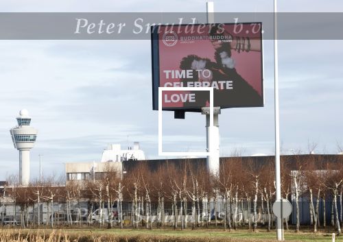 Den Haag Schiphol Muiden 8 februari 2022
Abri aan A1 A12 en A4 van Buddha to buddhadat dit jaar 25 jaar bestaat