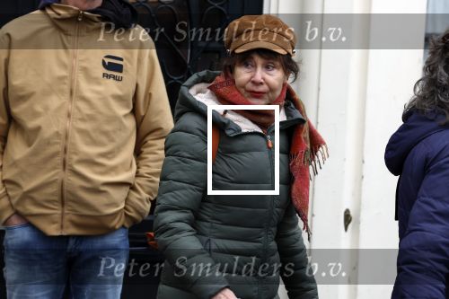Amsterdam 19 januari 2022
Cabaretiers Bert Visscher en Jochem Myer tijdens de landelijke protestactie Kapsalon Theater in de Kleine Komedie. De cultuursector komt in actie tegen de coronamaatregelen. Tientallen theaters in heel Nederland  zijn omgebouwd tot een kapsalon. Caroline v d Bergh