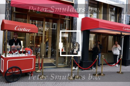 Amsterdam 12 februari 2022
Cartier winkel op de pc hooftstraat