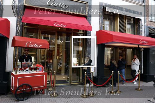 Amsterdam 12 februari 2022
Cartier winkel op de pc hooftstraat