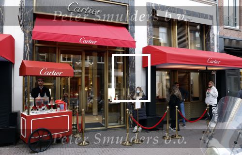 Amsterdam 12 februari 2022
Cartier winkel op de pc hooftstraat