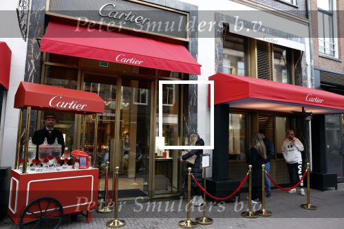 Amsterdam 12 februari 2022
Cartier winkel op de pc hooftstraat