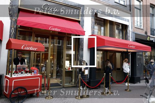 Amsterdam 12 februari 2022
Cartier winkel op de pc hooftstraat