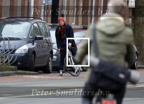 Amsterdam 4 februari 2022
Christian Poulsen  op straat in amsterdam zuid.