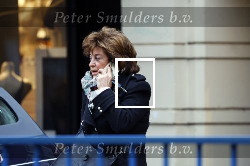 Amsterdam 22 januari 2022
Christine Kroonenberg bellend op straat