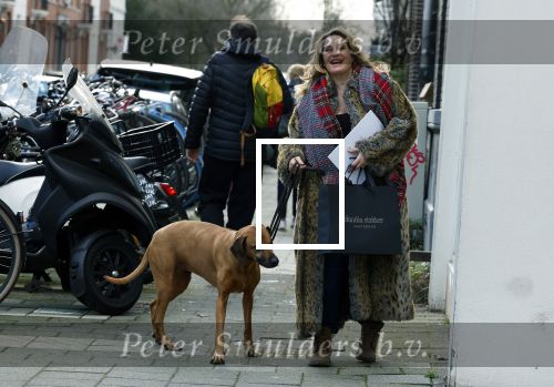 Amsterdam 2 februari 2022
Claudia Schoemacher met haar hond op de pc hooftstraat