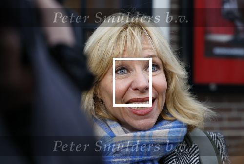 Amsterdam 19 januari 2022
Cabaretiers Bert Visscher en Jochem Myer tijdens de landelijke protestactie Kapsalon Theater in de Kleine Komedie. De cultuursector komt in actie tegen de coronamaatregelen. Tientallen theaters in heel Nederland  zijn omgebouwd tot een kapsalon. Claudia de Breij
